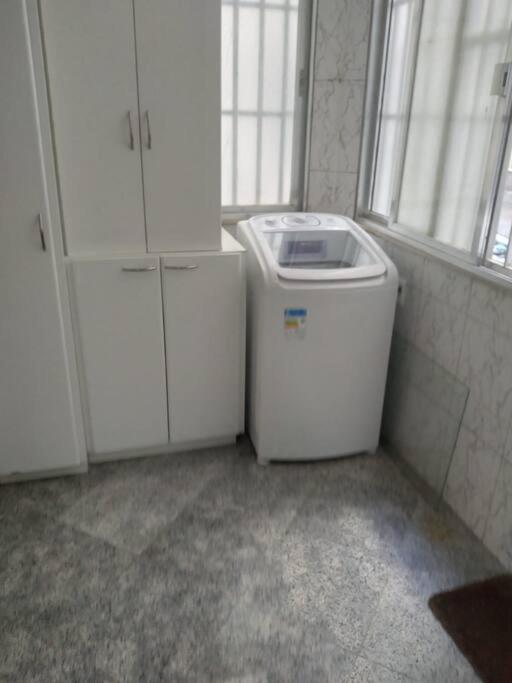 ריו דה ז'ניירו Leme De Frente Para O Mar Na Quadra Gourmet Da Atlantica מראה חיצוני תמונה